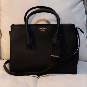 Black kate spade satchel nwot